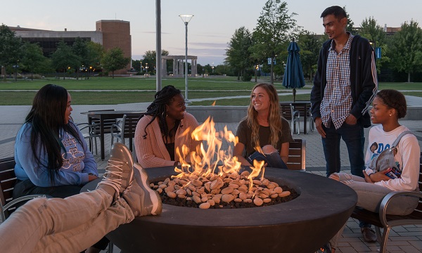 uis students firepit