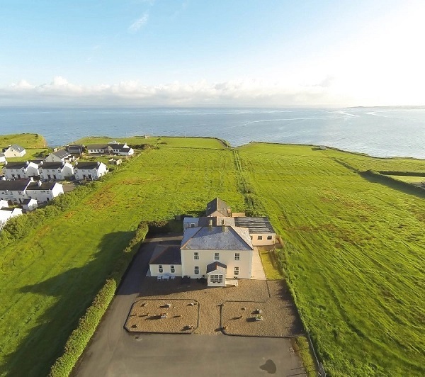 donegal english language school aerial view